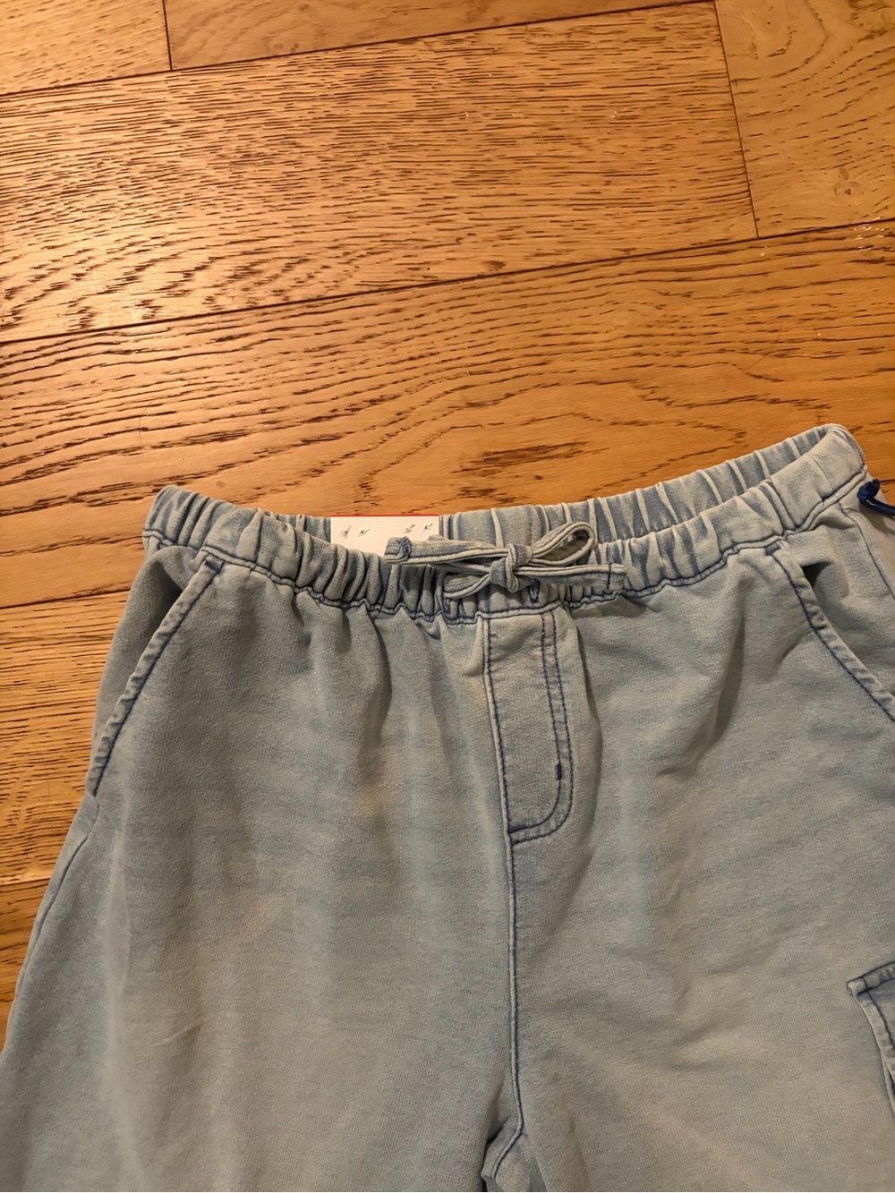 Limited Too Wide Leg Cargo Pants | NWT Juniors XL 16-18 Soft Feel /Denim Look - Picture 4 of 8